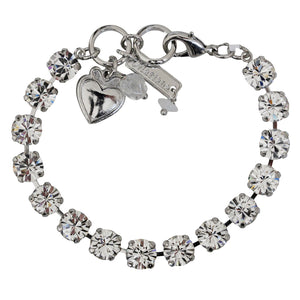 Mariana "On A Clear Day" Rhodium Plated Must-Have Everyday Crystal Tennis Bracelet, 4252 001001ro