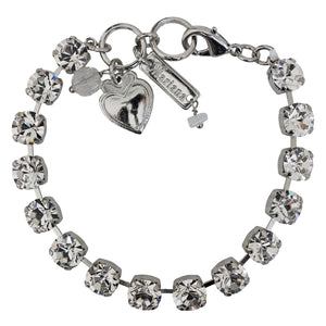 Mariana "On A Clear Day" Rhodium Plated Must-Have Everyday Crystal Tennis Bracelet, 4252 001001ro