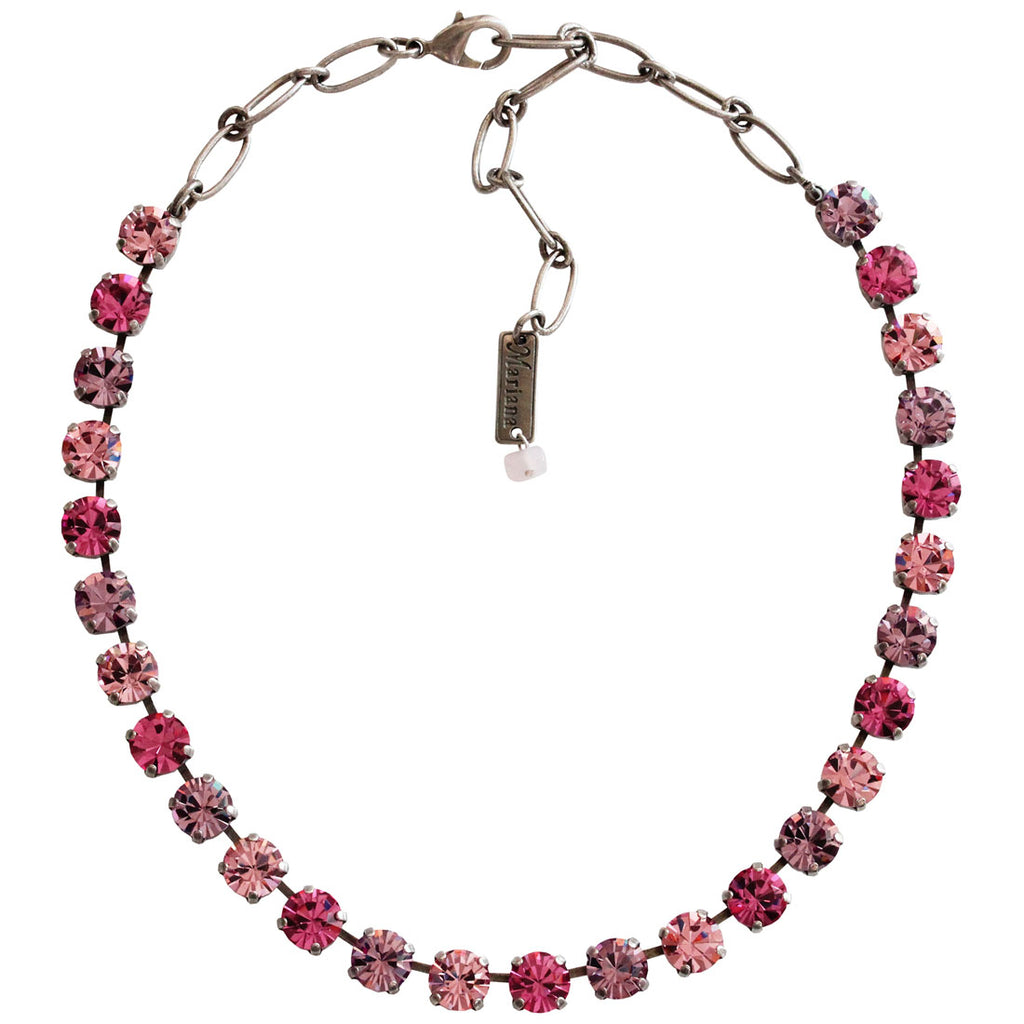 MARIANA NKLC - SILVER - RED/PNK/PPL/PRL main image 0