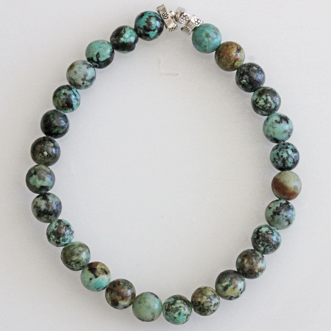 اسوارة الفيروز الافريقي African Turquoise Bracelet  SH Gemstone Store