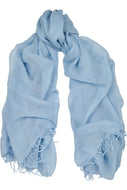 Chan Luu Cashmere and Silk Scarf Wrap - Cashmere Blue BRH-SC-140