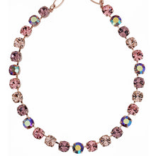 Mariana "Flamingo" Rose Gold Plated Must-Have Everyday Crystal Necklace, 3252 319rg