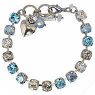 Mariana "Italian Ice" Rhodium Plated Must-Have Everyday Crystal Tennis Bracelet, 4252 141ro