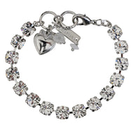Mariana "On A Clear Day" Rhodium Plated Must-Have Everyday Crystal Tennis Bracelet, 4252 001001ro