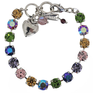 Mariana "Penelope" Rhodium Plated Must-Have Everyday Crystal Tennis Bracelet, 4252 1089ro