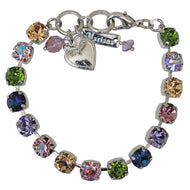 Mariana "Penelope" Rhodium Plated Must-Have Everyday Crystal Tennis Bracelet, 4252 1089ro