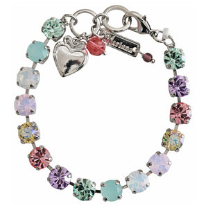 Mariana "Pina Colada" Rhodium Plated Must-Have Everyday Crystal Tennis Bracelet, 4252 1063ro