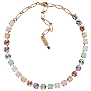 Mariana "Pina Colada" Rose Gold Plated Must-Have Everyday Crystal Necklace, 3252 1063rg