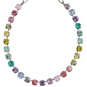 Mariana "Saltwater Taffy" Rhodium Plated Must-Have Everyday Crystal Necklace, 3252 21236ro