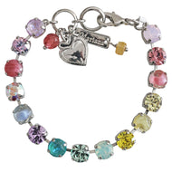 Mariana "Saltwater Taffy" Rhodium Plated Must-Have Everyday Crystal Tennis Bracelet, 4252 21236ro