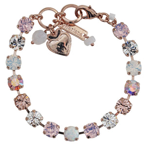 Mariana "Snowflake" Rose Gold Plated Must-Have Everyday Crystal Tennis Bracelet, 4252S01 M1112rg