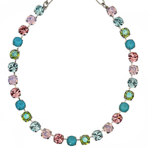 Mariana "Summer Fun" Rhodium Plated Must-Have Everyday Crystal Necklace, 3252 37112ro