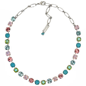 Mariana "Summer Fun" Rhodium Plated Must-Have Everyday Crystal Necklace, 3252 37112ro