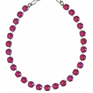 Mariana "Sun-Kissed Blush" Rhodium Plated Must-Have Everyday Crystal Necklace, 3252 168168ro