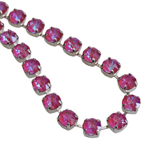 Mariana "Sun-Kissed Blush" Rhodium Plated Must-Have Everyday Crystal Necklace, 3252 168168ro