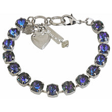 Mariana "Sun-Kissed Midnight" Rhodium Plated Must-Have Everyday Crystal Tennis Bracelet, 4252 137137ro