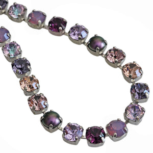 Mariana "Wildberry" Rhodium Plated Must-Have Everyday Crystal Necklace, 3252 1134ro