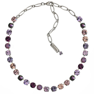 Mariana "Wildberry" Rhodium Plated Must-Have Everyday Crystal Necklace, 3252 1134ro