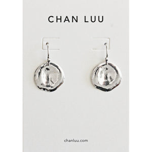 Chan Luu Sterling Silver Coin Drop Earrings