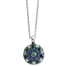 Mariana "Capri" Guardian Angel Silver Plated Pendant Crystal Necklace, 5212 17