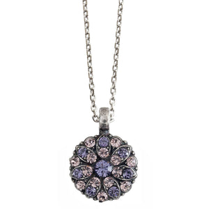 Mariana "Purple Lavender" Guardian Angel Pendant Crystal Necklace, 5212 539212