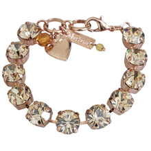 Mariana "Kalahari" Gold Plated Lovable Round Crystal Bracelet, 4474 216216rg