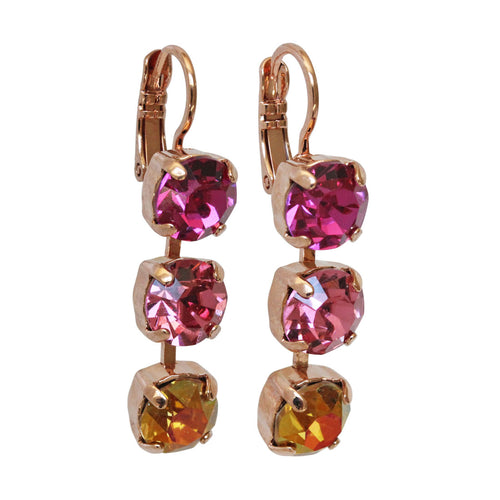 Three Bougainvillea Earring main image 0