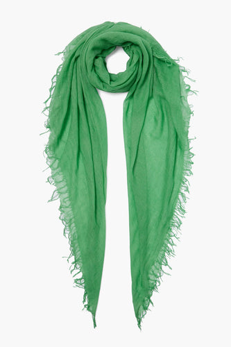 Chan Luu Cashmere and Silk Scarf Wrap - Vibrant Green BRH-SC-140
