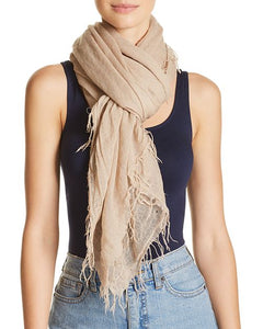 Chan Luu Cashmere and Silk Scarf Wrap - Doeskin BRH-SC-140