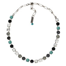 Mariana "Zanzibar" Silver Plated Must-Have Everyday Crystal Necklace, 3252 M1081