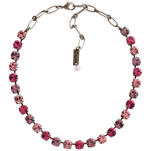 Mariana "Pretty in Pink" Silver Plated Must-Have Everyday Crystal Necklace, 3252 2230