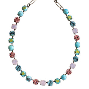 Mariana "Summer Fun" Silver Plated Must-Have Everyday Crystal Necklace, 3252 M75-2