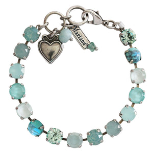 Mariana "Athena" Silver Plated Must-Have Everyday Crystal Tennis Bracelet, 4252 M1087
