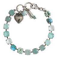 Mariana "Athena" Silver Plated Must-Have Everyday Crystal Tennis Bracelet, 4252 M1087