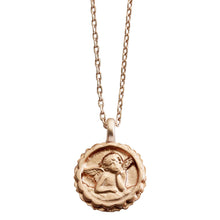 Mariana "Ice Queen" Guardian Angel Rose Gold Plated Pendant Crystal Necklace, 5212 1154rg