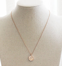 Mariana "Flamingo" Guardian Angel Rose Gold Plated Pendant Crystal Necklace, 5212 319mr