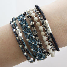 Wakami All One Cuff Bracelet, 7" Blue wa0539-04
