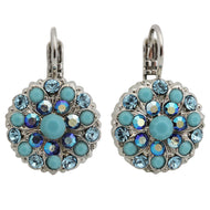 Mariana "Bliss" Rhodium Plated Guardian Angel Crystal Earrings, 1029 2672ro