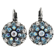 Mariana "Italian Ice" Silver Plated Guardian Angel Crystal Earrings, 1029 141