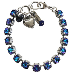 Mariana "Happy Hour" Silver Plated Must-Have Everyday Crystal Tennis Bracelet, 4252 108108
