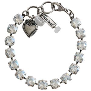 Mariana "Moonlight" Silver Plated Must-Have Everyday Crystal Tennis Bracelet, 4252 001MOL