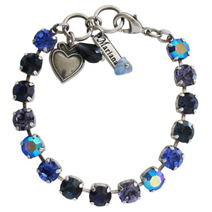Mariana "Electra" Silver Plated Must-Have Everyday Crystal Tennis Bracelet, 4252 1026