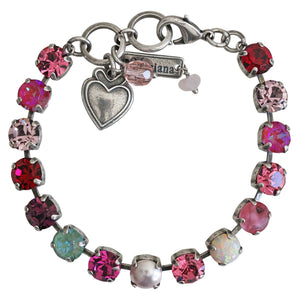 Mariana "Enchanted" Silver Plated Must-Have Everyday Crystal Tennis Bracelet, 4252SO1 M1156sp