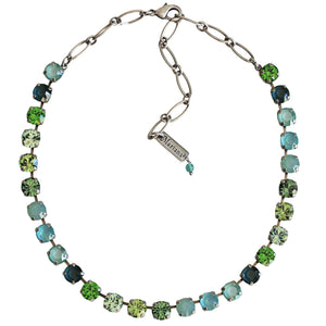 Mariana "Fern" Silver Plated Must-Have Everyday Crystal Necklace, 3252 2143
