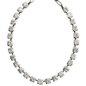 Mariana "Moonlight" Silver Plated Must-Have Everyday Crystal Necklace, 3252 001MOL