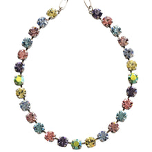 Mariana "Pastel Rainbow" Silver Plated Must-Have Everyday Crystal Necklace, 3252 88