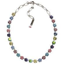 Mariana "Pastel Rainbow" Silver Plated Must-Have Everyday Crystal Necklace, 3252 88