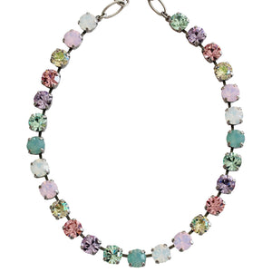 Mariana "Pina Colada" Silver Plated Must-Have Everyday Crystal Necklace, 3252 1063