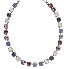 Mariana "Purple Mix" Silver Plated Must-Have Everyday Crystal Necklace, 3252 M1062
