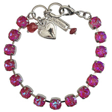 Mariana "Sun-Kissed Blush" Rhodium Plated Must-Have Everyday Crystal Tennis Bracelet, 4252 168168ro